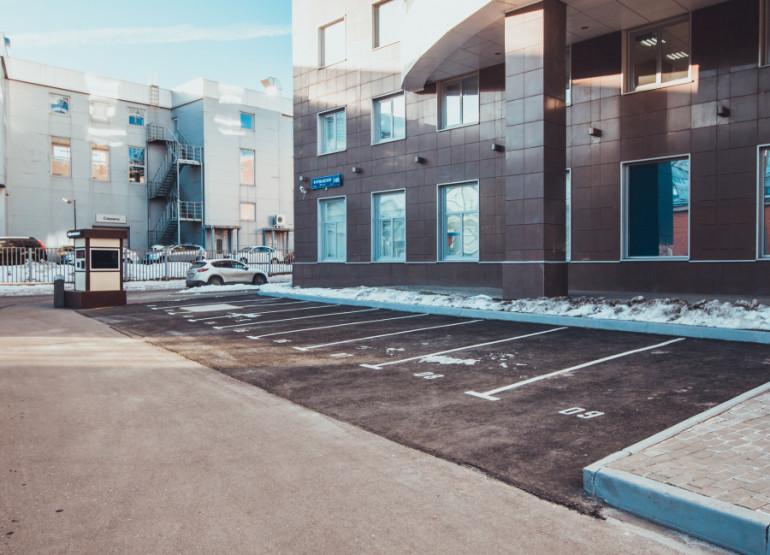 РТС Варшавский: Вид паркинга