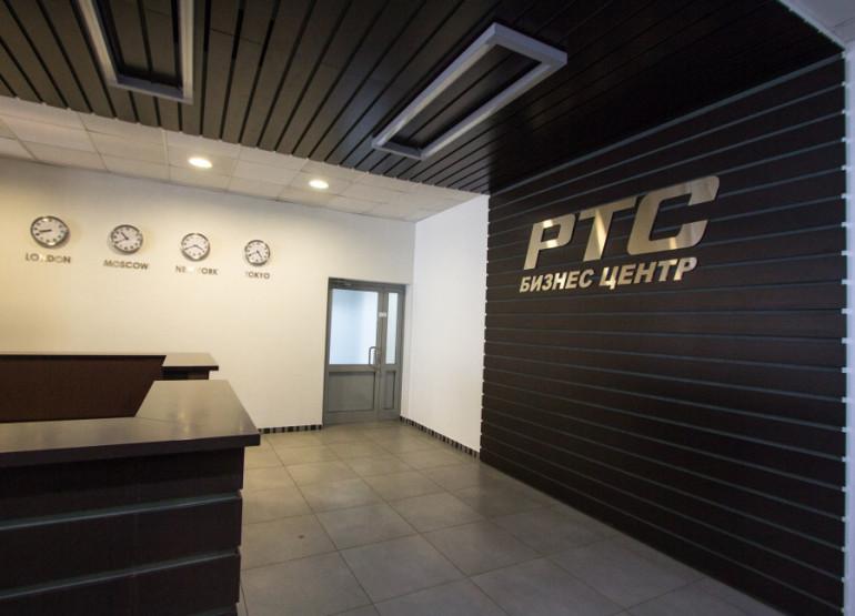 РТС Варшавский: Вид главного ресепшен здания